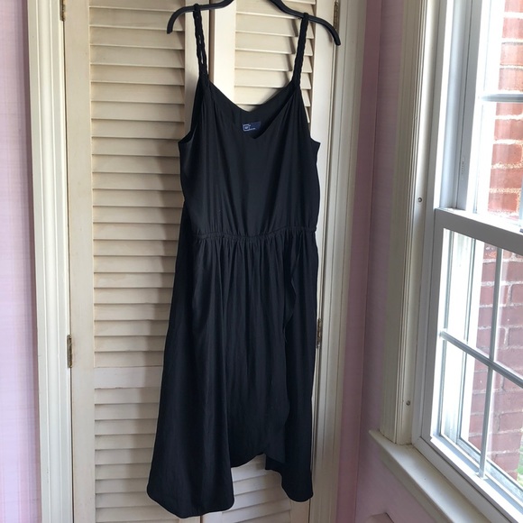 GAP Dresses & Skirts - Gap black braided strap dress